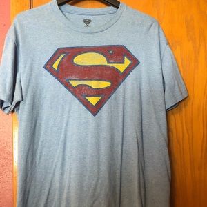 Light blue Superman t shirt